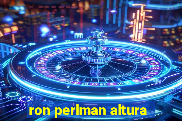 ron perlman altura